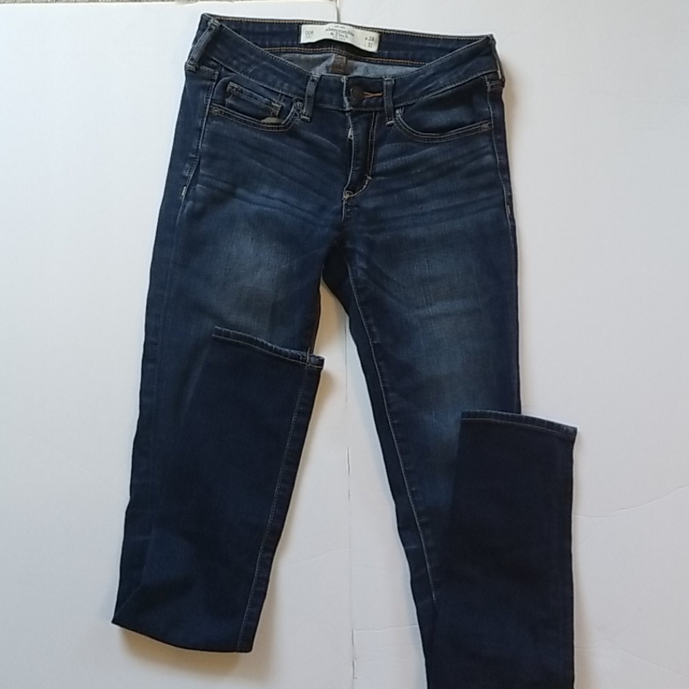 Womens Abercrombie & Fitch Jeans MidRise SuperSkin